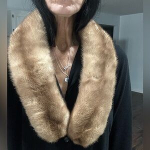 Beautiful Vintage Mink Fur Collar